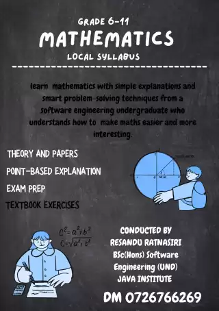 OL MATHS CLASSES