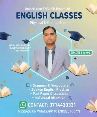 Online and physical English classes