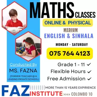 Online and physical Mathematics class