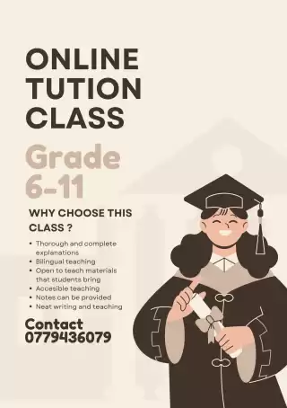 ONLINE CLASS FOR MATHEMATICS AND SCIENCE