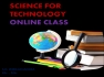 ONLINE CLASS SCIENCE FOR TECHNOLOGY- SINHALA MEDIUM