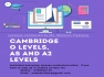 Online classes for Cambridge syllabus / London GCE O levels and A levels 