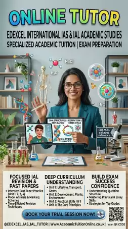 Online classes for Edexcel IAL biology