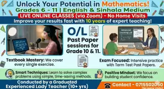 Online classes for grade 6-11 for Mathematics