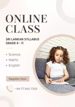 Online Classes for Sri Lankan Students
