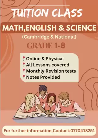 ONLINE CLASSES GRADE 1-10(CAMBRIDGE/NATIONAL/EDEXCEL)