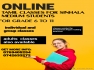 Online classes Tamil for. Sinhala medium students 