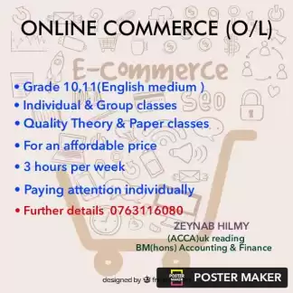 Online commerce class