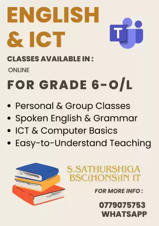 Online English and ICT Classes