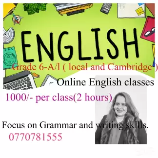 Online English class