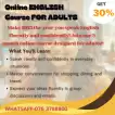 ONLINE ENGLISH CLASS FOR ADULTS!