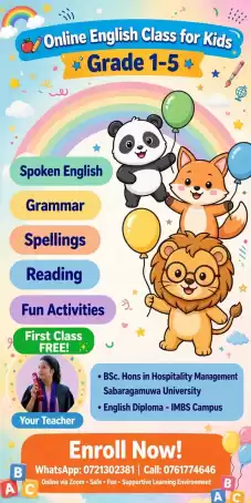 Online English Class for Grade 1-5