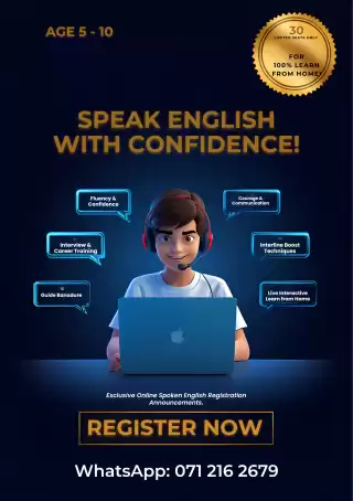 Online English Classes for Age 5 - 10