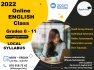 Online English Classes Grade 6 to 11