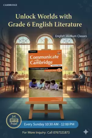 ONLINE ENGLISH LITERATURE CLASS - GR 6