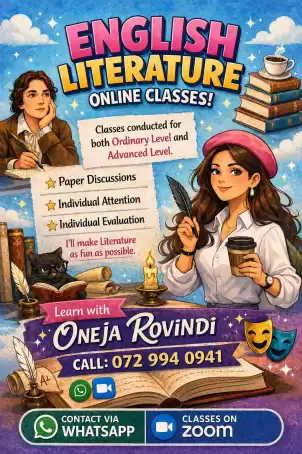 ONLINE ENGLISH LITERATURE CLASSES