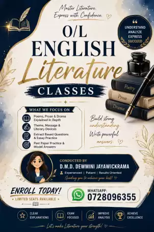 Online English literature classes