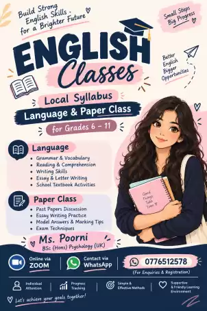 Online English Tuition Classes for Grades 6–11 | Local Syllabus