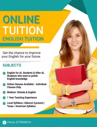 ONLINE ENGLISH TUITION FOR AL's