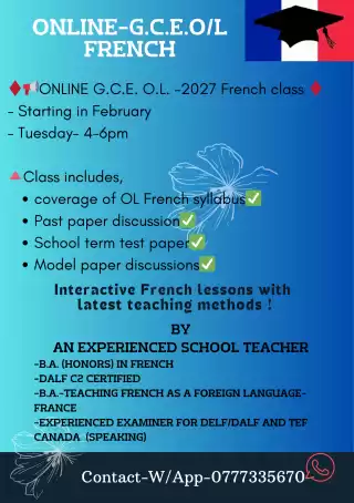 ONLINE -GCE OL French-2027