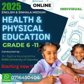 Online Health & Physical education classes with sure results