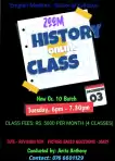 Online History Class - English Medium - New Batch