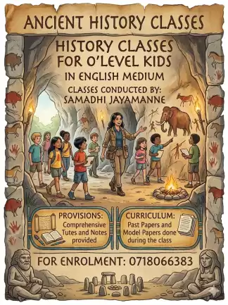 Online history classes in English medium