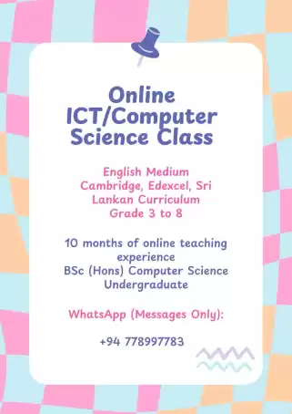 Online ICT Class