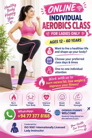ONLINE INDIVIDUAL AEROBICS FITNESS CLASSES FOR LADIES ONLINE DANCE WORKOUTS