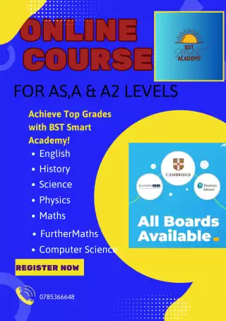 ONLINE INDIVIDUAL CLASSES FOR A,A2 and AS level students to Cambridge, Edexcel and Oxford AQA students