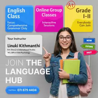 Online individual grammar classes for kids !
