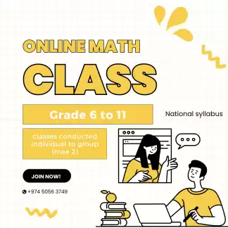 Online Math classes English Medium - Local syllabus -