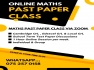 Online Maths Past Paper class - Cambridge, Edexcel, Local