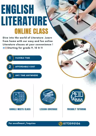 Online O/L English Literature Class
