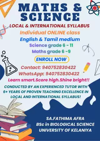 ONLINE SCIENCE AND MATHS