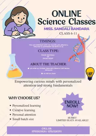 Online science class