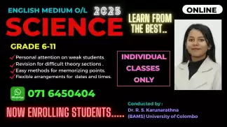 ONLINE SCIENCE CLASSES