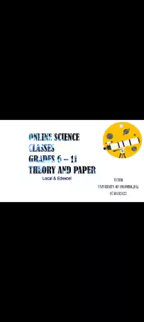 ONLINE SCIENCE CLASSES GRADES 6-11
