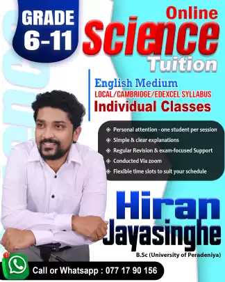 Online Science Tuition
