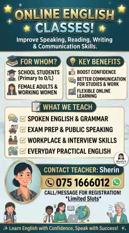 Online Spoken English class