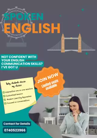 Online Spoken English Class - Learn the easy way!