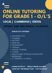 Online teaching for Grade 1- o/ls in Both mediums local | Edexel | Cambrige