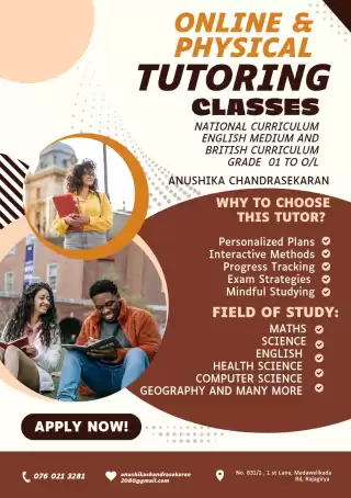Online Tutoring Classes