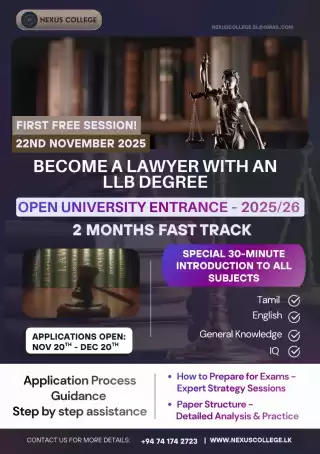Open University LLB Entrance 2 Month Fast Track