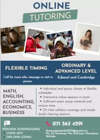 Ordinary and advanced level classes