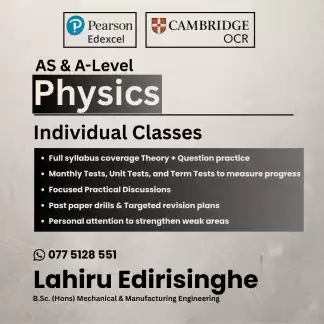 Person & CAMBRIDGE Physics Class