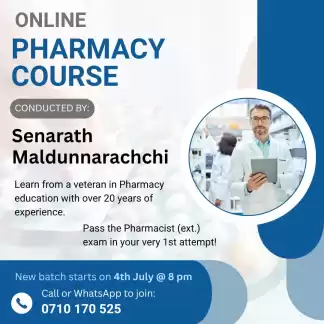 Pharmacy Course