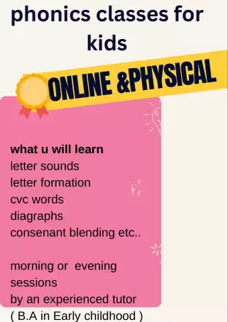 Phonic classes for kids