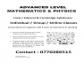 Physics and Combined Mathematics Classes