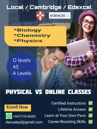 Physics classes for O levels and A levels